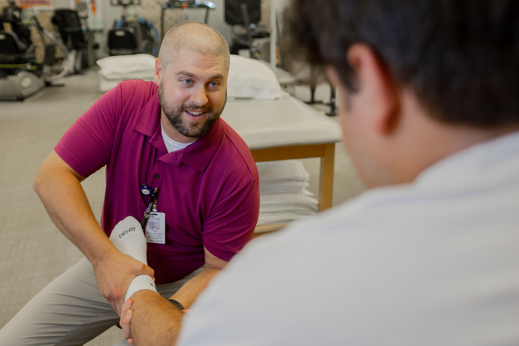 patient waiting for imaging